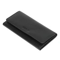 Roots Ladies Slim Leather Clutch Wallet