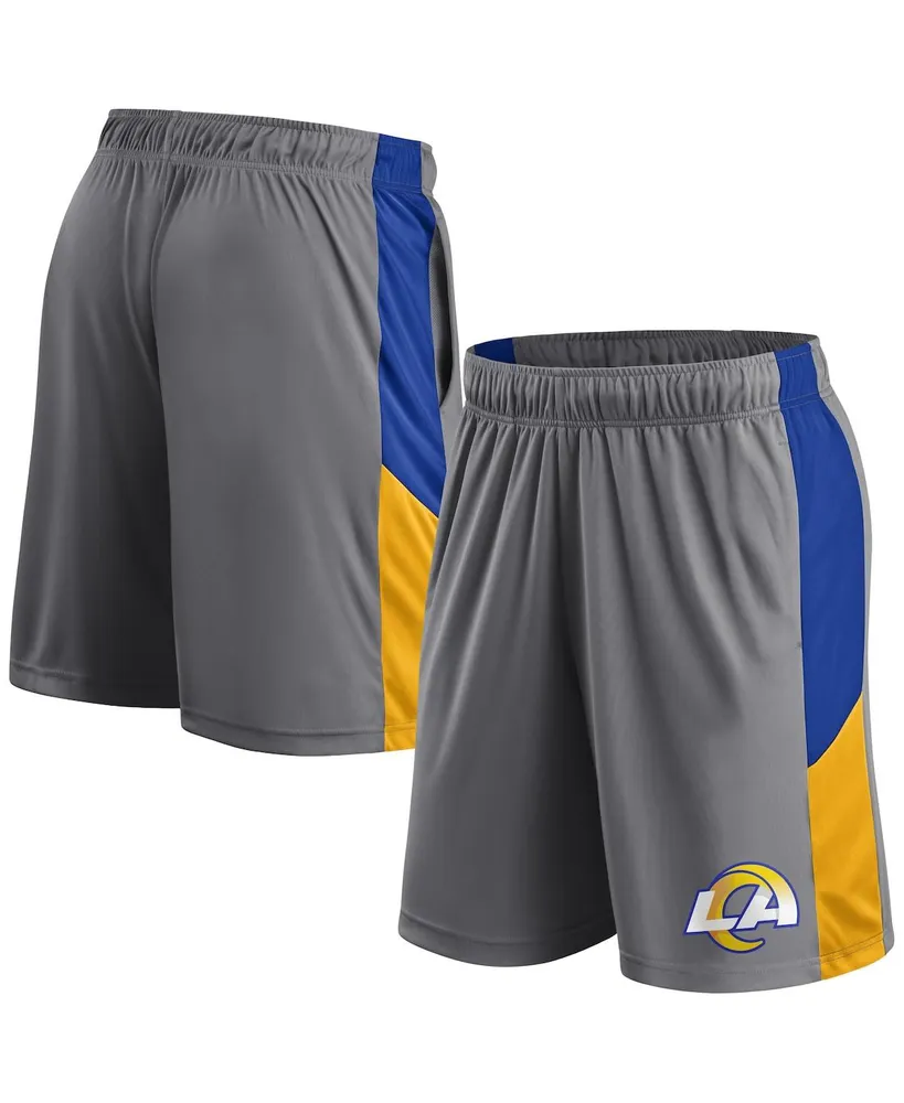 Men's Fanatics Branded Gold Los Angeles Lakers Big & Tall Champion Rush Practice Shorts