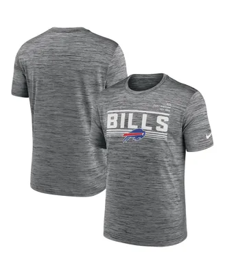 Men's Nike Gray Buffalo Bills Yardline Velocity Performance T-shirt