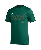 Men's adidas Green Portland Timbers Team Jersey Hook Aeroready T-shirt