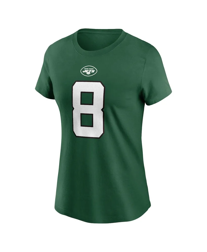 Women's Nike Aaron Rodgers New York Jets Player Name and Number T-shirt