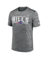 Men's Nike Gray Buffalo Bills Yardline Velocity Performance T-shirt