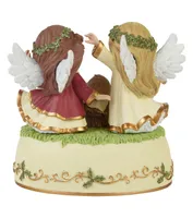 Precious Moments "Away in A Manger" Resin Musical