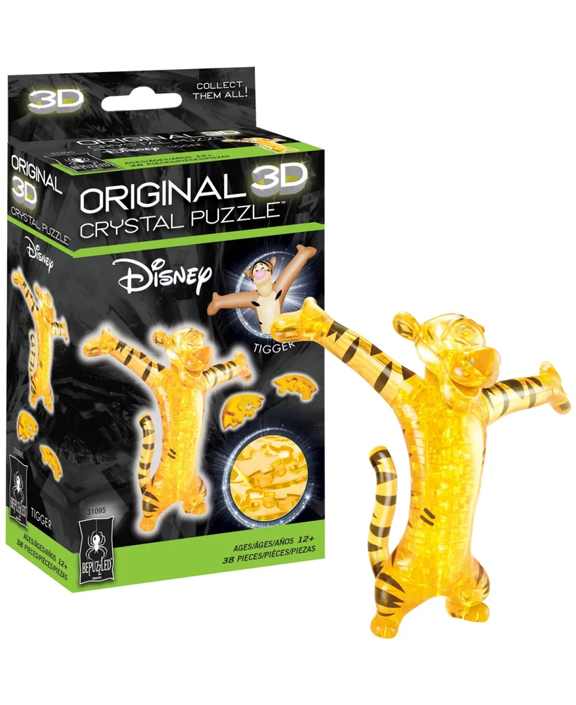 Bepuzzled 3D Crystal Puzzle Disney Tigger, 38 Pieces