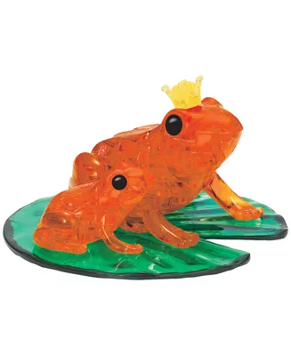Bepuzzled 3D Crystal Puzzle Frog, 43 Pieces