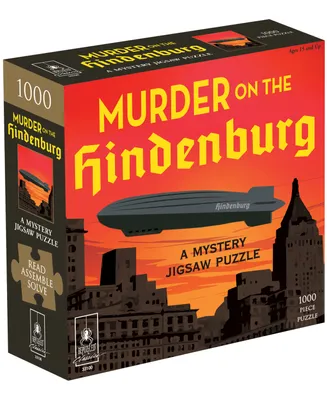 Bepuzzled Murder on the Hindenburg Classic Mystery Jigsaw Puzzle, 1000 Pieces