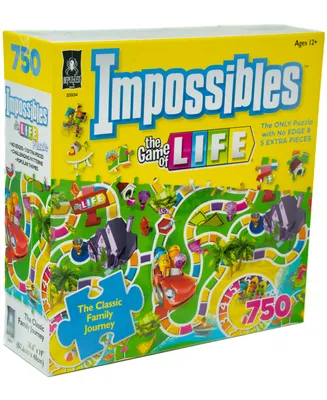 Bepuzzled Impossibles Puzzle, Hasbro the Game of Life, 750 Pieces