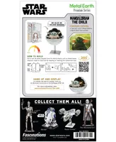 Fascinations Metal Earth Premium Series Iconx 3D Metal Model Kit Star Wars the Mandalorian the Child