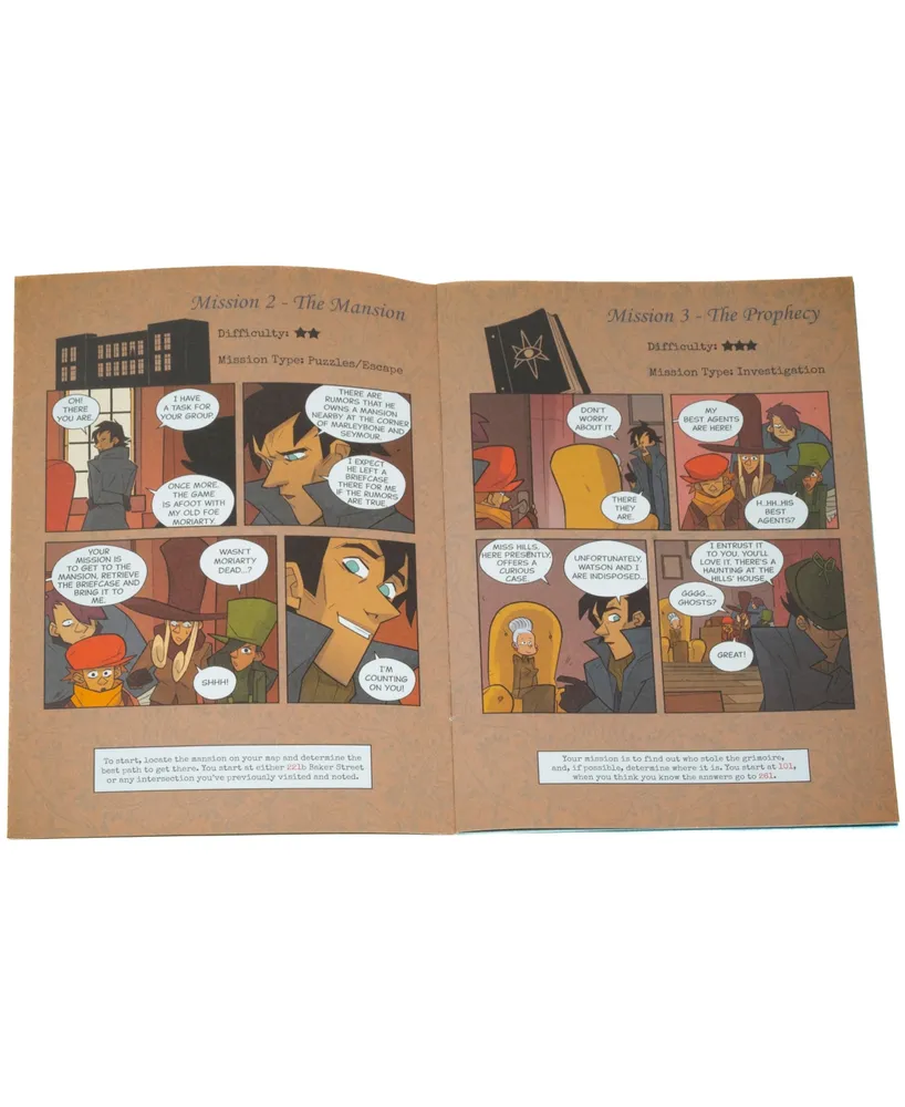 Graphic Novel Adventures Sherlock Holmes Baker Street Irregulars Family Game