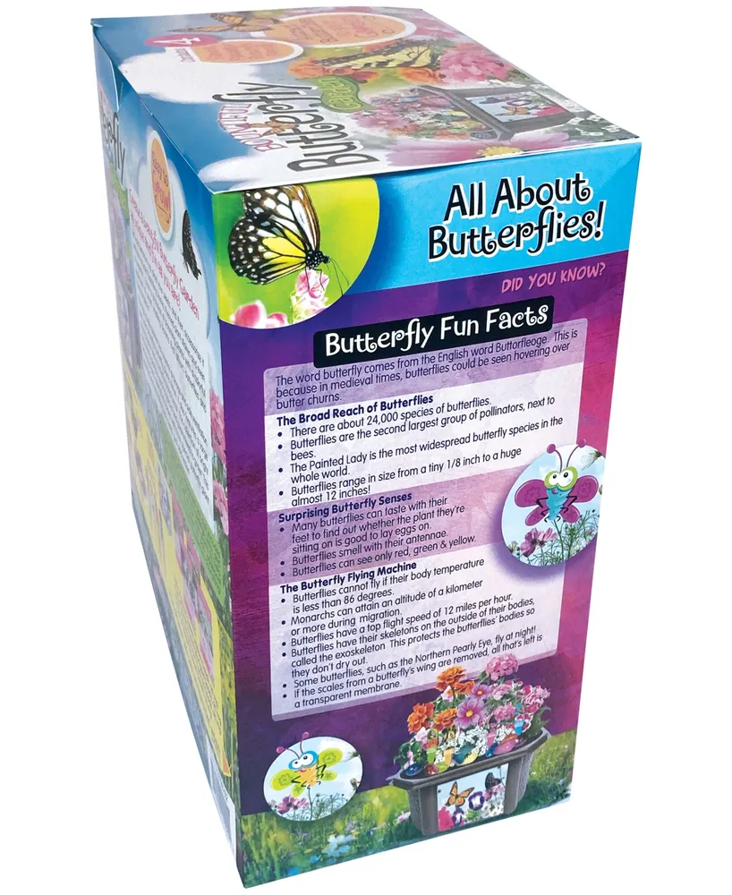 Toys By Nature Biosphere Terrarium Bountiful Butterfly Garden Plant Kit