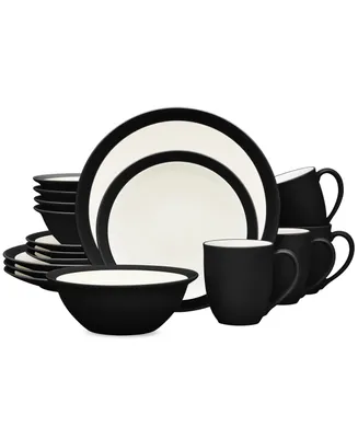 Noritake Colorwave Curve 16-Pc. Dinnerware Set