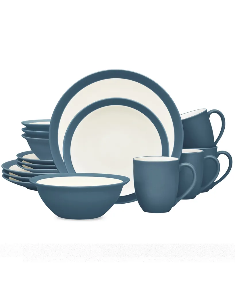 Noritake Colorwave Curve 16-Pc. Dinnerware Set