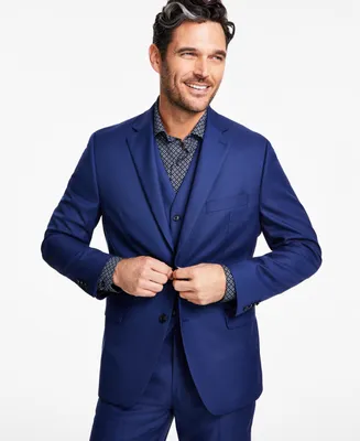 Alfani Men's Classic-Fit Stretch Solid Suit Jacket, Created for Macy's