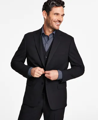 Alfani Men's Classic-Fit Stretch Solid Suit Jacket, Created for Macy's