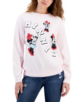 Disney Juniors' Minnie Mouse Crewneck Sweatshirt