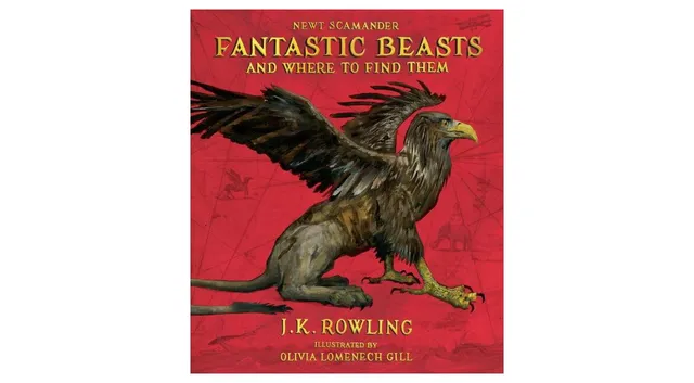 Fantastic Beasts and Where to Find Them by J. K. Rowling, Newt Scamander,  Hardcover