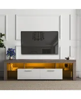 Simplie Fun 20 Minutes Simple Modern Tv Cabinet Floor Cabinet Floor Tv Wall Cabinet