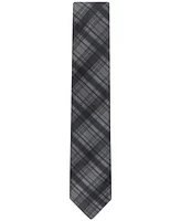 Calvin Klein Men's Shaded Tonal Plaid Tie