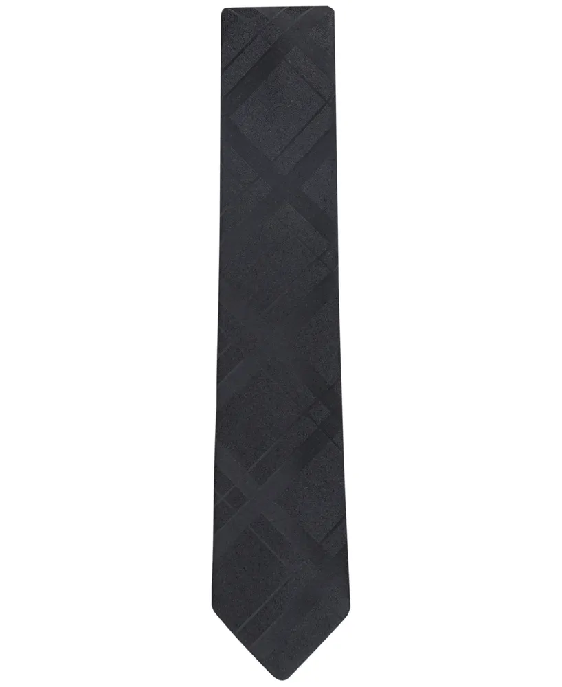 Calvin Klein Men's Sable Plaid Tie