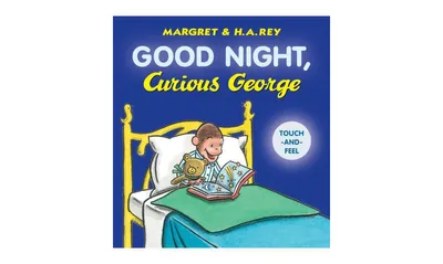 Good Night, Curious George Padded Board Book Touch-and