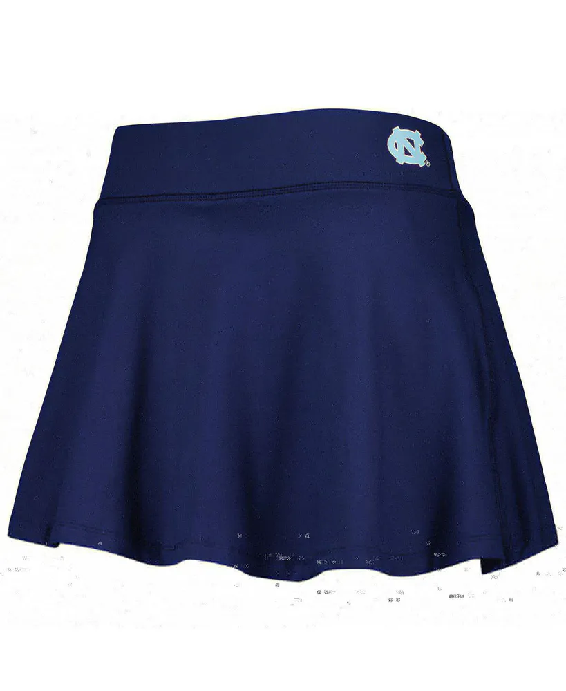 Women's ZooZatz Navy North Carolina Tar Heels Flowy Skort