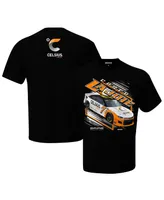 Men's Checkered Flag Sports Black Corey LaJoie Celsius Car T-shirt