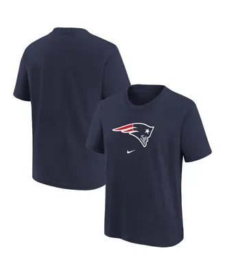 Preschool Boys and Girls Nike Navy New England Patriots Team Wordmark T-shirt