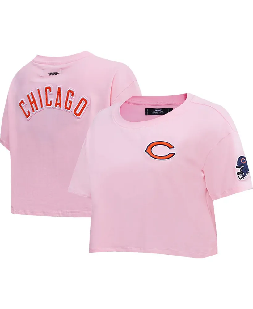 Women's Pro Standard Pink Los Angeles Rams Cropped Boxy T-Shirt