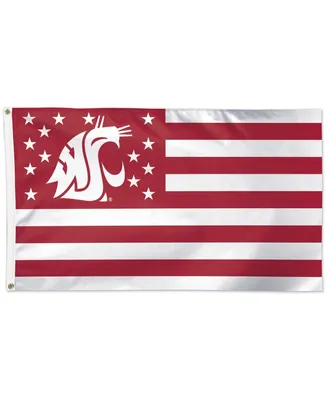 Wincraft Washington State Cougars 3' x 5' Stars and Stripes One-Sided Flag
