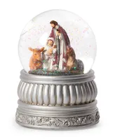 5.75" H Musical Swirl Dome with Holy