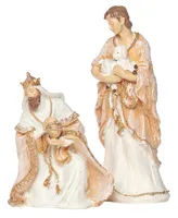 8.5" H 7 Piece Set Nativity Woven