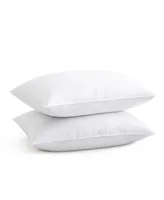 Unikome Down Feather Bed Pillows, 2 Pack
