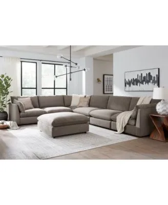 Marsten Fabric Sectional Collection Created For Macys