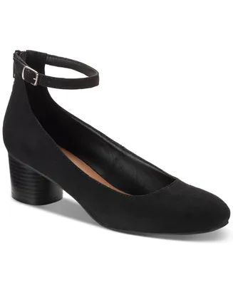 Style & Co Akiraa Ankle-Strap Dress Pumps, Created for Macy's
