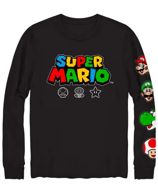 Hybrid Men's Super Mario Long Sleeve T-shirt