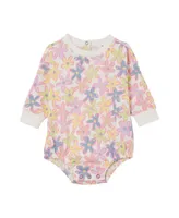 Cotton On Baby Girls Sally Sweatshirt Bodysuit With Graphics