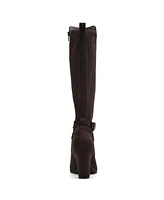 White Mountain Women's Teals Regular Calf Knee High Dress Boots