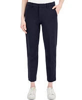 Tommy Hilfiger Women's Th Flex Straight-Leg Ankle Ponte Pants