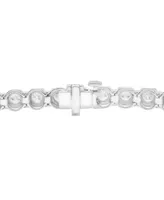 Diamond Tennis Bracelet (10 ct. t.w.) in 14k White Gold, Created for Macy's