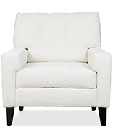 Michary Fabric Track Arm Chair, Created for Macy's