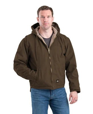 Berne Tall Heartland Washed Duck Hooded Work Coat