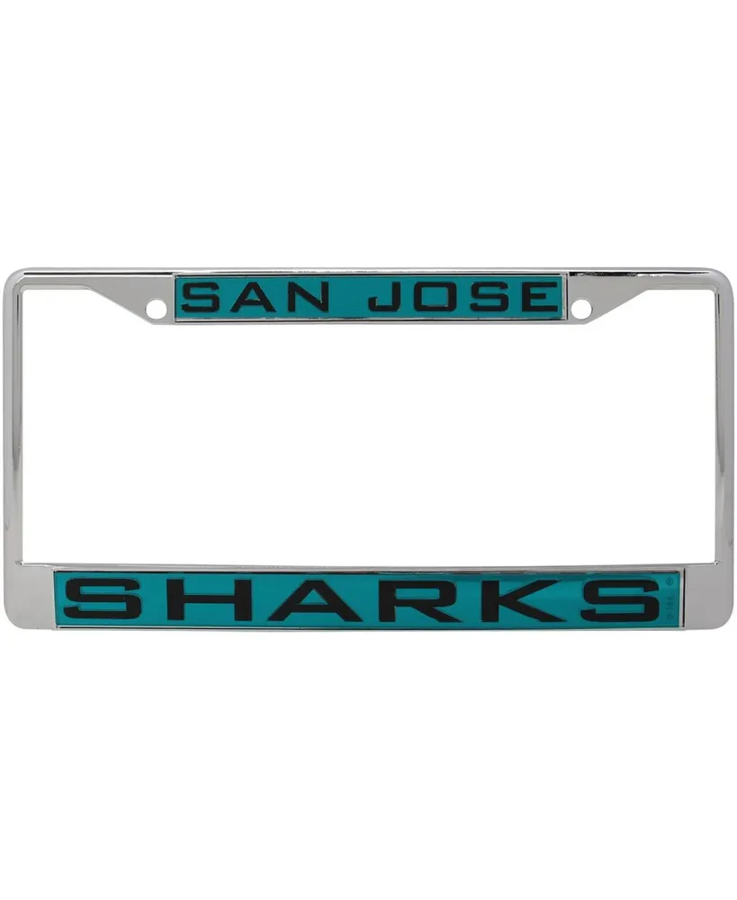 Wincraft San Jose Sharks Laser Inlaid Metal License Plate Frame