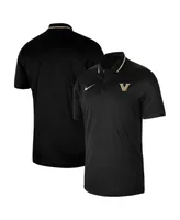 Men's Nike Black Vanderbilt Commodores 2023 Sideline Coaches Performance Polo Shirt