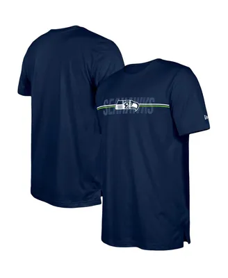 Men's New Era College Navy Seattle Seahawks 2023 Nfl Training Camp T-shirt