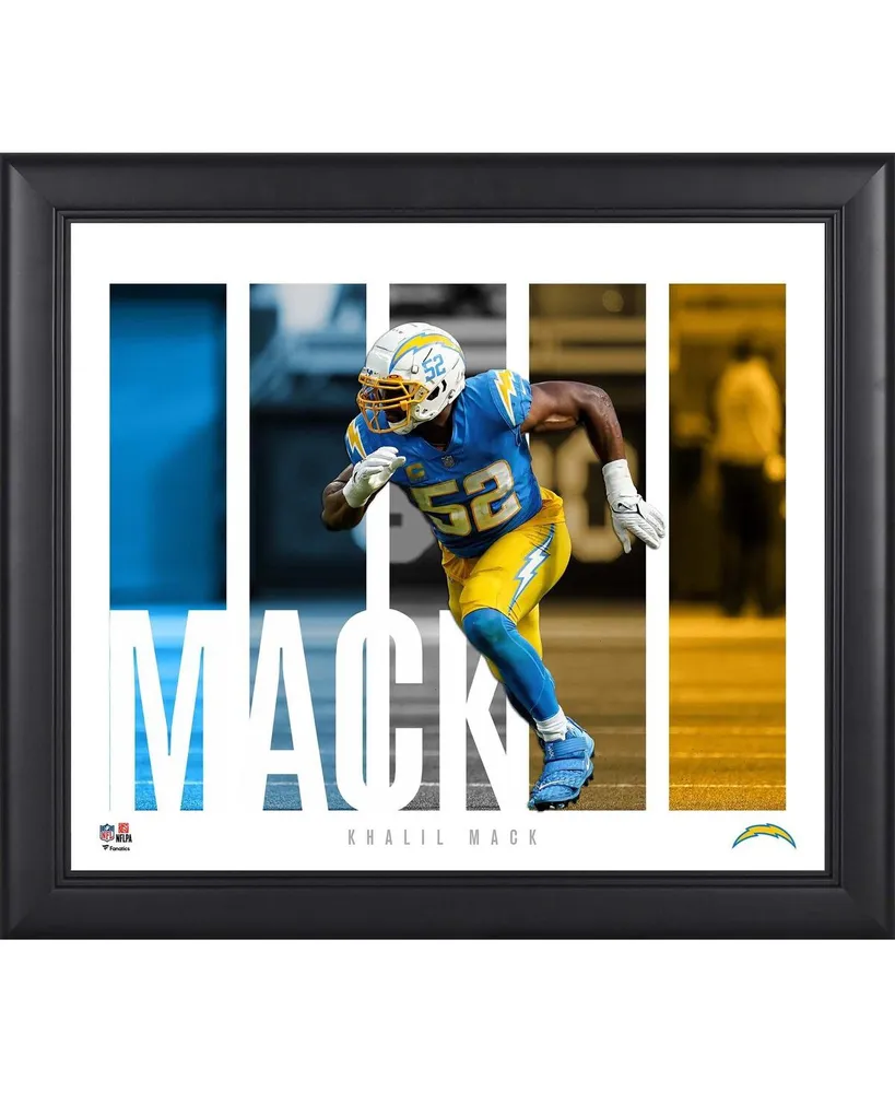 Khalil Mack Los Angeles Chargers Framed 15'' x 17'' x 1'' Player Panel Collage