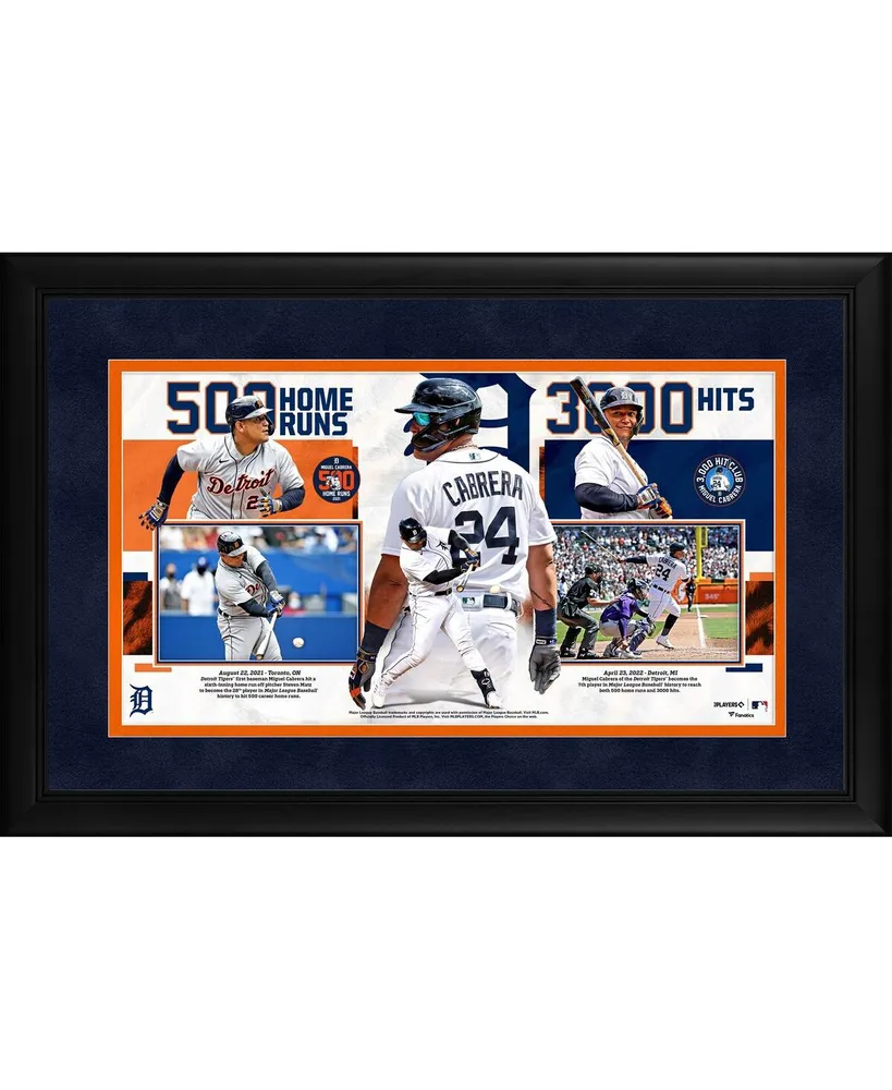 Lids Javier Baez Detroit Tigers Fanatics Authentic Framed 15 x 17