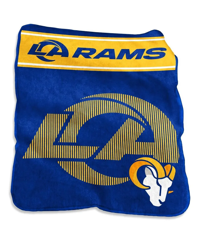 Logo Brands Los Angeles Dodgers Raschel Throw Blanket