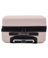 Travelers Club Skyline Collection 20" Rolling Carry-On with 360 Degree 4-Wheel System
