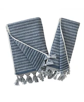 Skl Home Long Borough Turkish Cotton Bath Towel, 54" x 28"