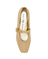 Katy Perry Women's The Evie Mary Jane Woven Flats